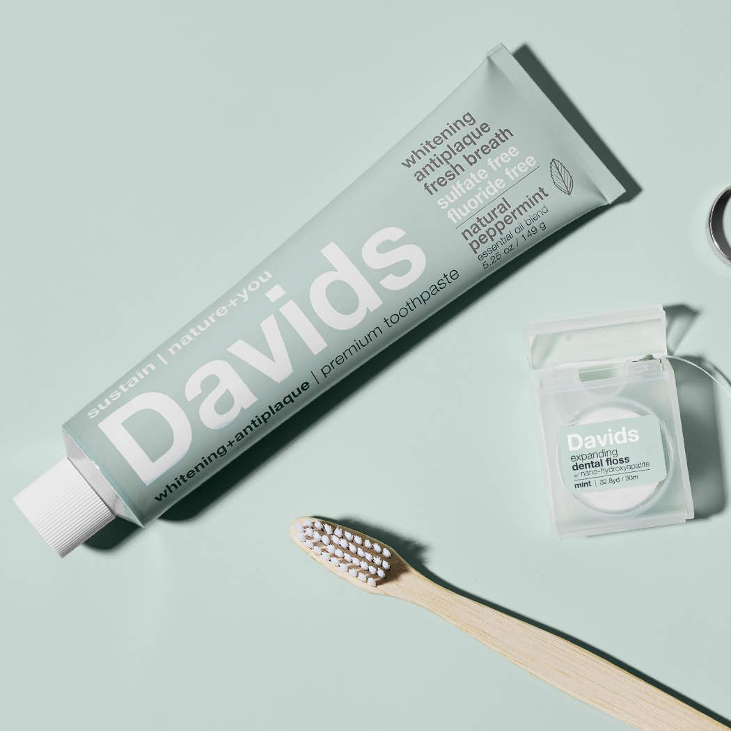 Davids premium toothpaste  /  peppermint - Image 4