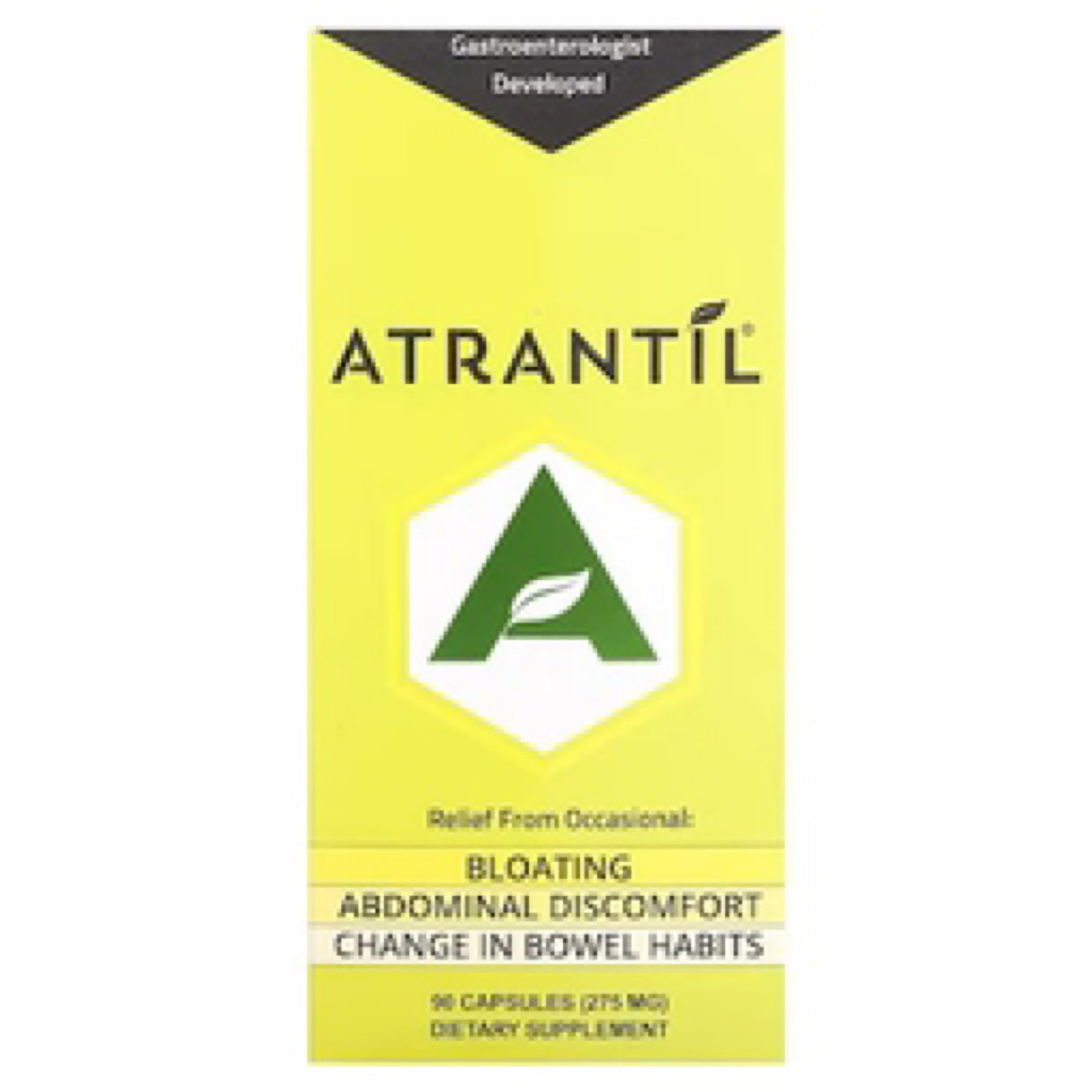 Atrantil (90 Clear caps) Bloating Abdominal Discomfort Change in Bowel