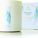 Thymes Washed Linen Candle