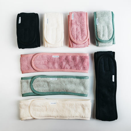Coral Fleece Spa Headband - Skincare & Beauty Accessories: Blush - Image 7
