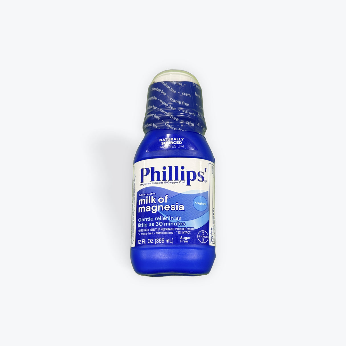 Phillips Cherry Milk of Magnesia Liquid Magnesium Laxative 12oz
