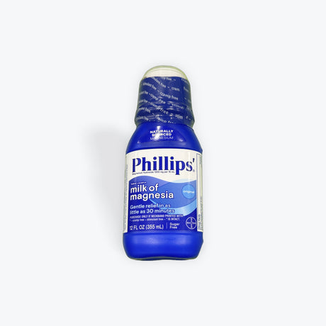 Phillips Cherry Milk of Magnesia Liquid Magnesium Laxative 12oz