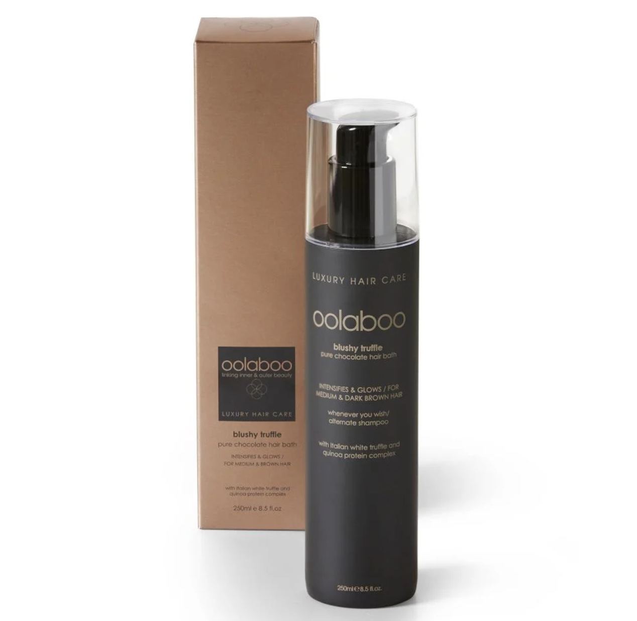 Oolaboo Blushy Truffle Pure Chocolate Hair Bath