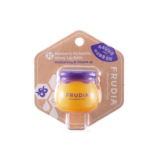 FRUIDA Hydrating Honey Lip Balm: Pomegranate Tinted Plumping