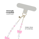 Pink Bow Phone Charm - Image 3