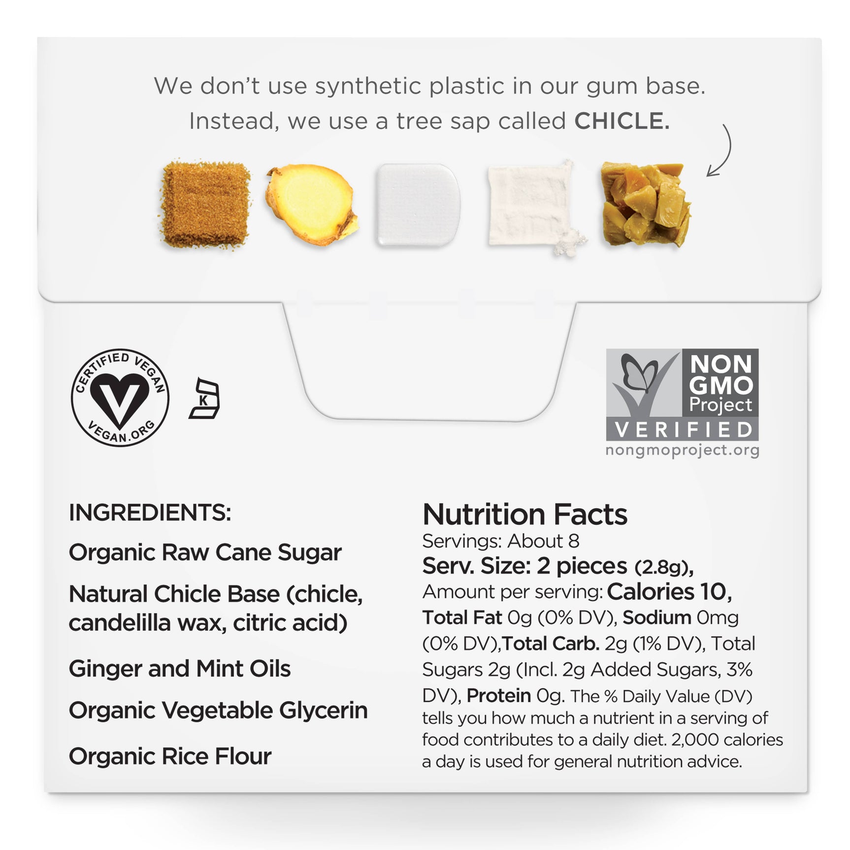 Ginger Chewing Gum - Natural + Plastic-Free - Image 8