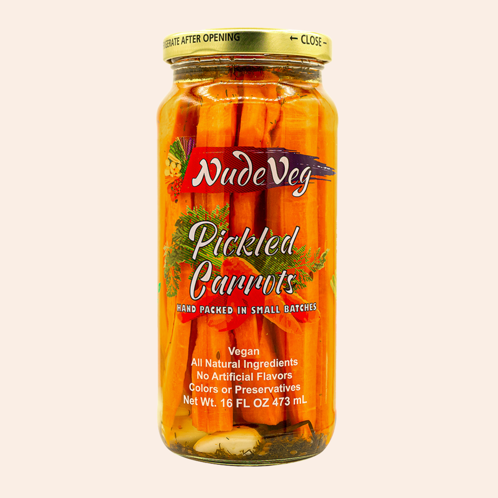 John Kelly Chocolates Handcrafted Pickled Carrots