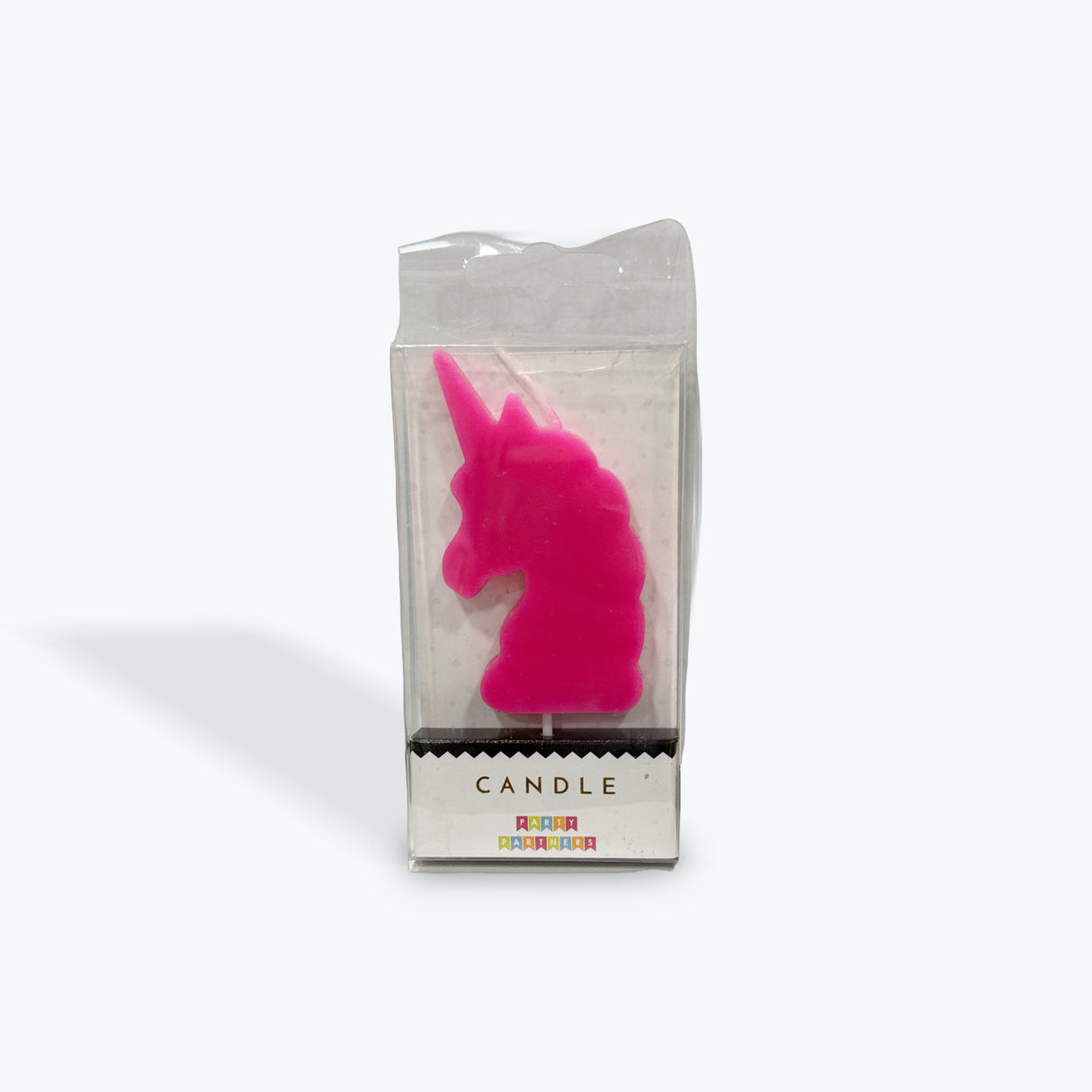 Party Partners Neon Unicorn Candle