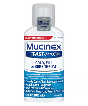 Mucinex Fast-Max Cold, Flu, & Sore Throat