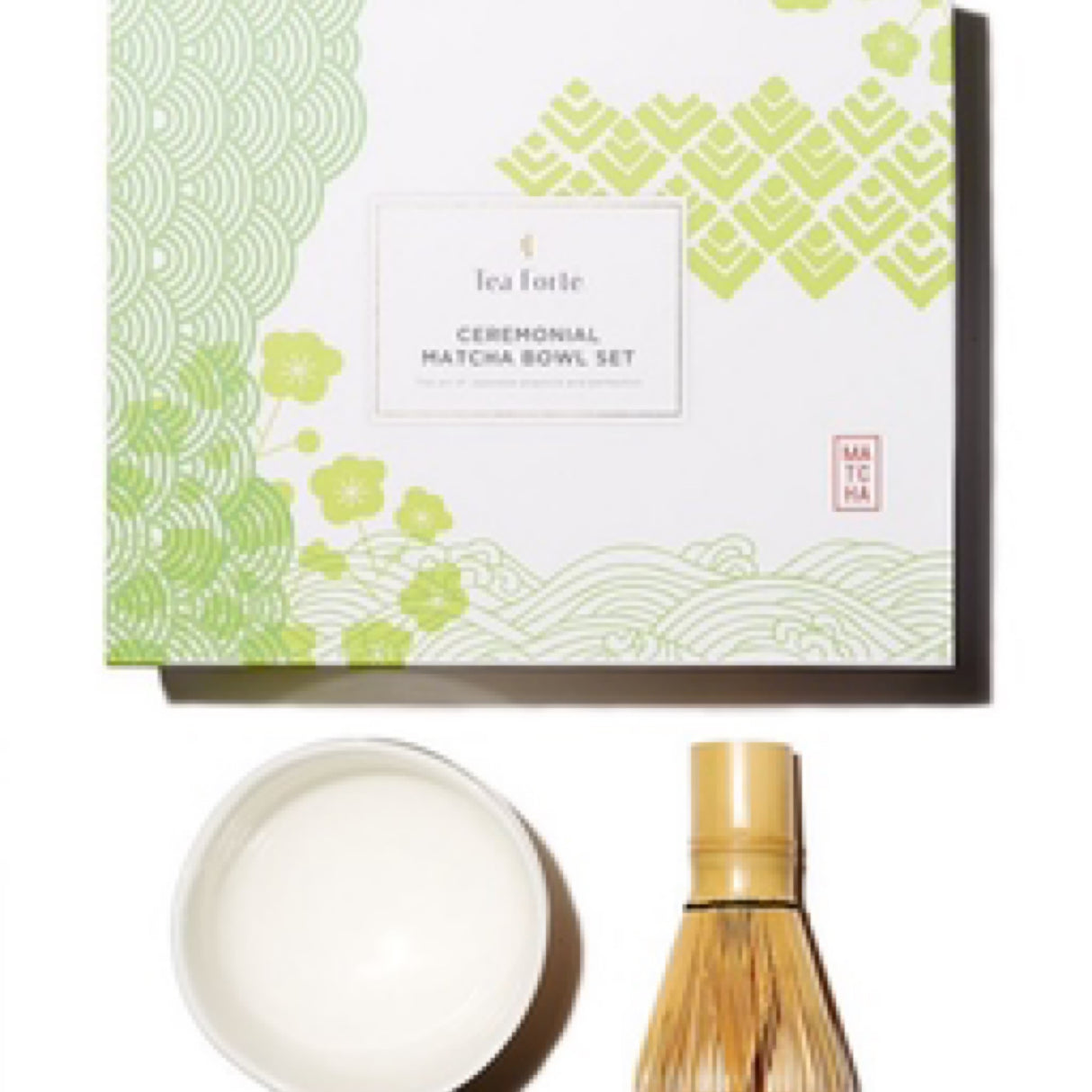Tea Forte Ceremonial Matcha Bowl Set