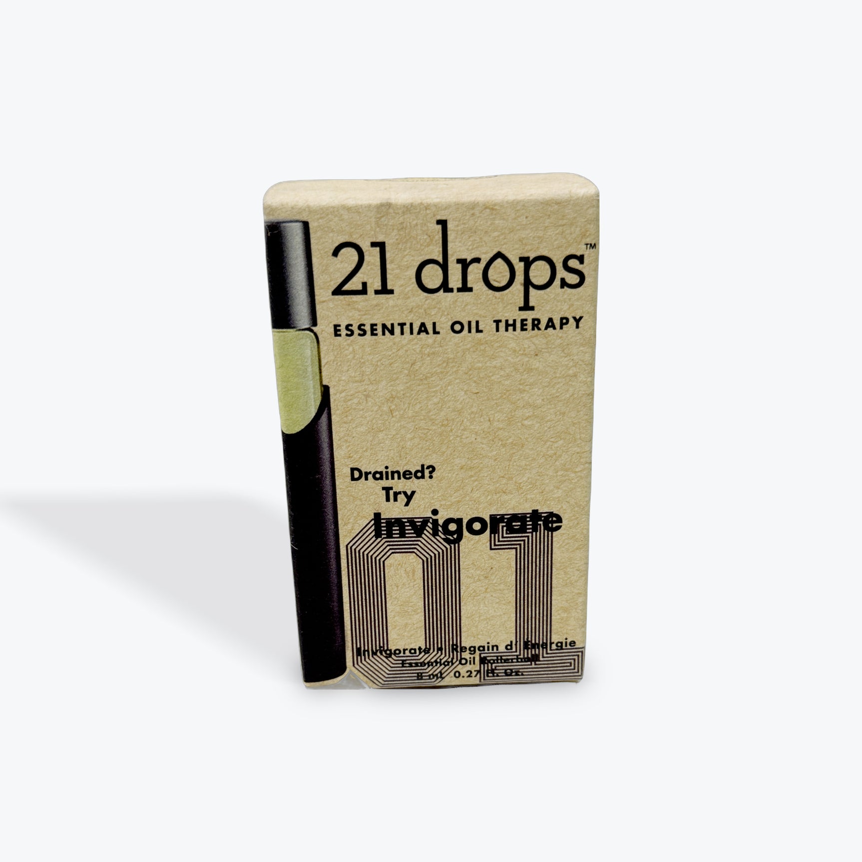 21 Drops Invigorate Essential Oil Blend Bottle