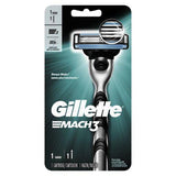 Gillette Mach3 Mango de Afeitar para Hombres + 1 Recambio de Cuchilla