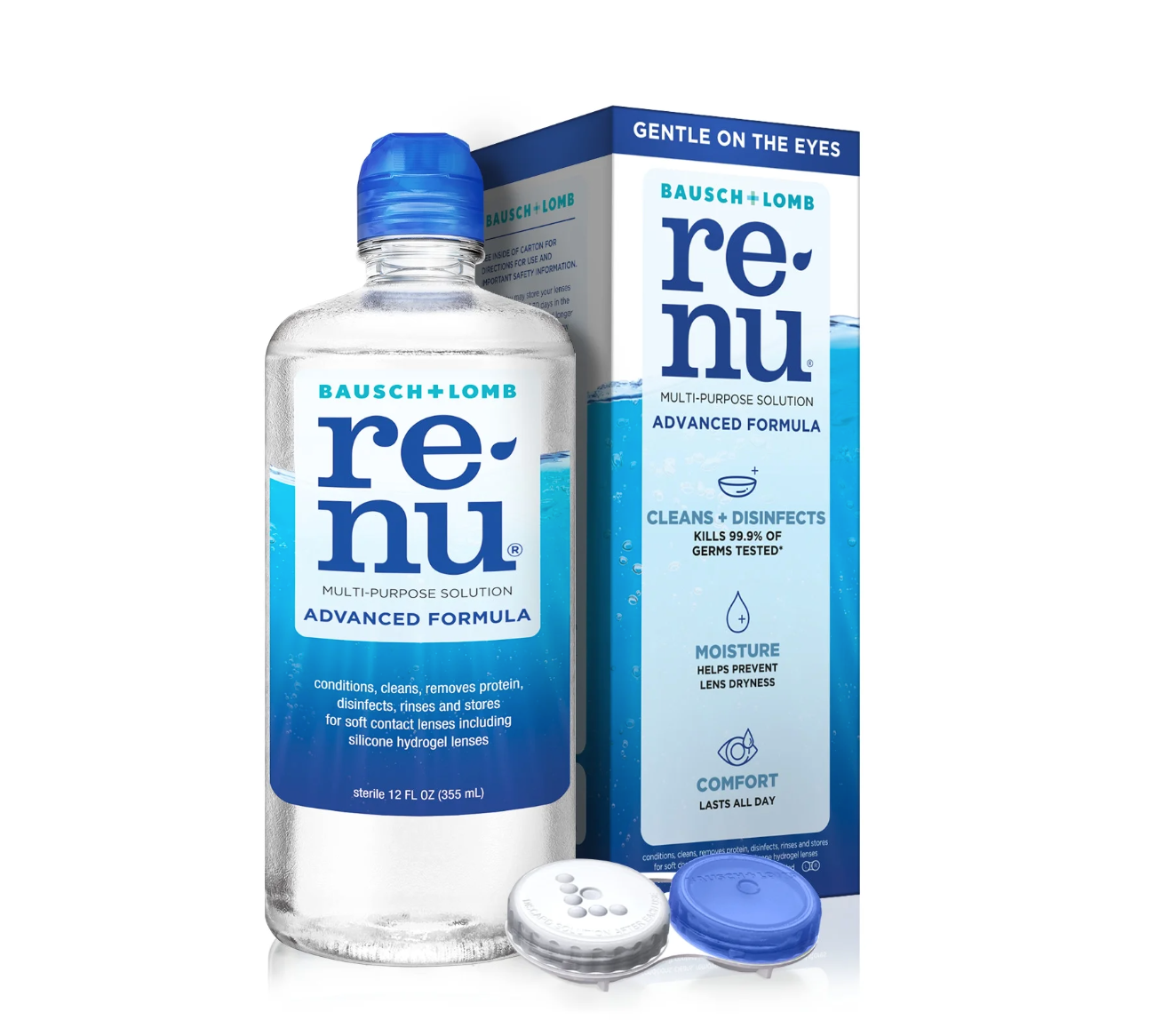 Bausch + Lomb Renu Soft Contact Lens Disinfecting Solution