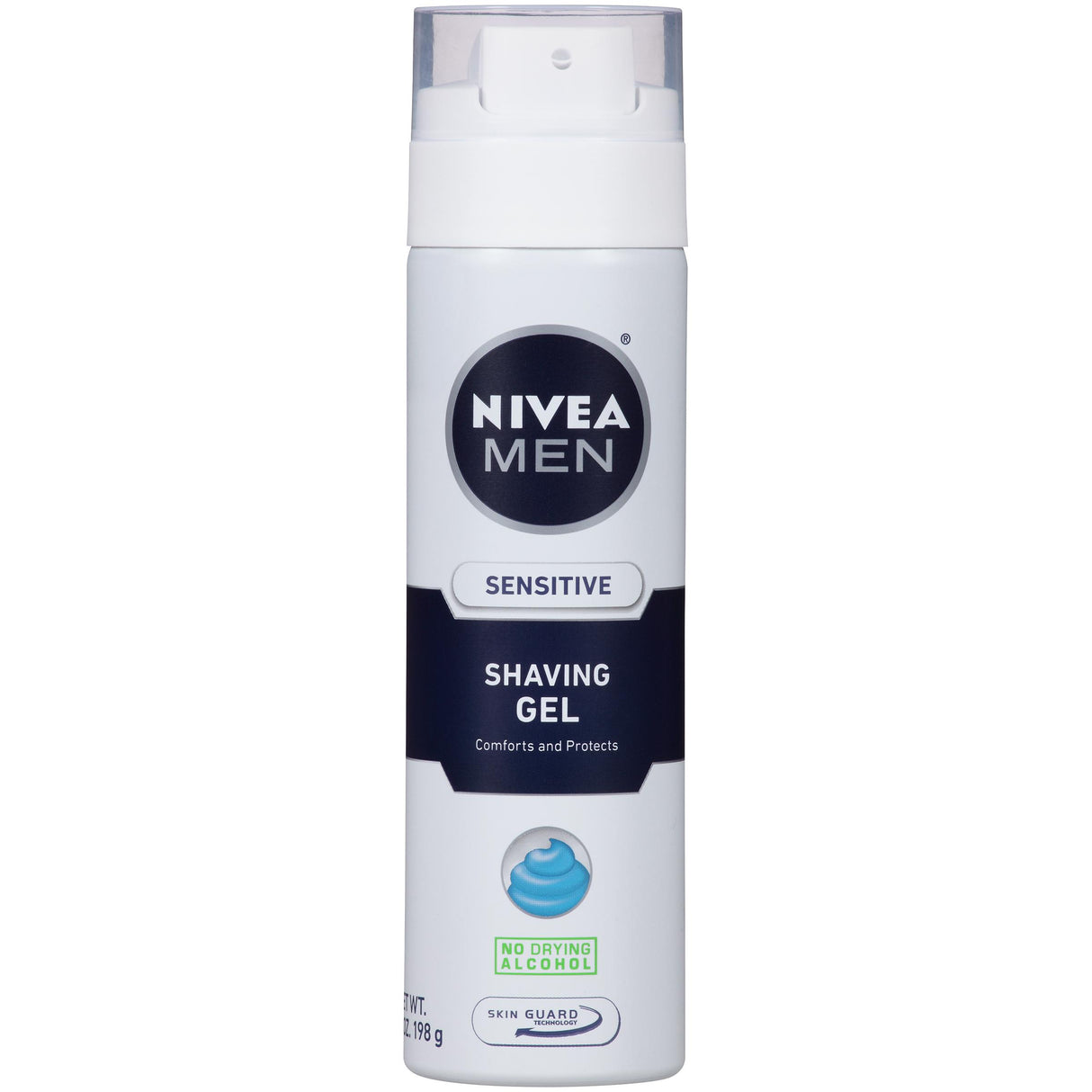 NIVEA For Men Shaving Gel, Sensitive