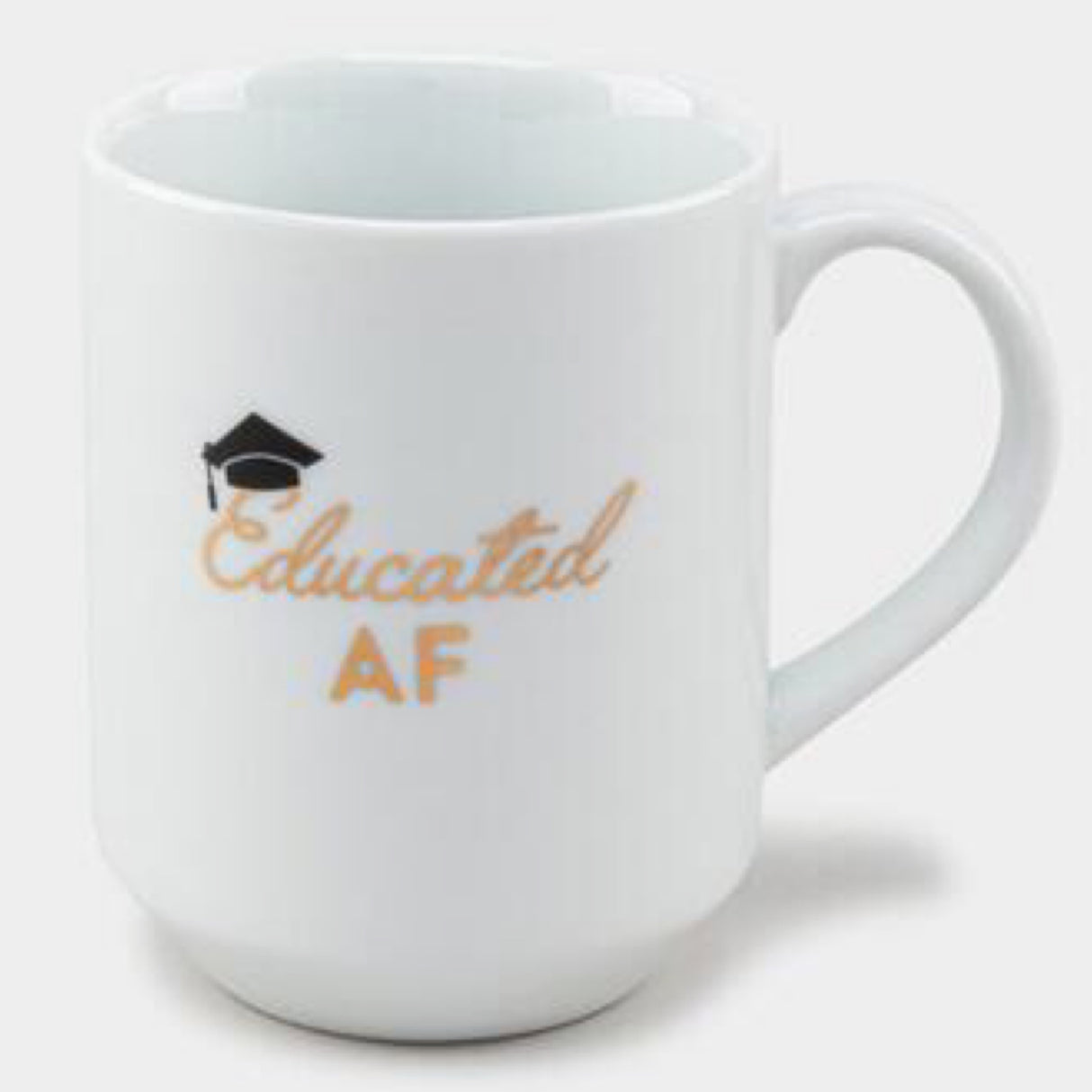 Broke af and educated af mug