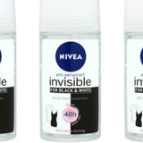 Desodorante Nivea Roll On Antitranspirante Invisible Anti-Manchas Amarillas