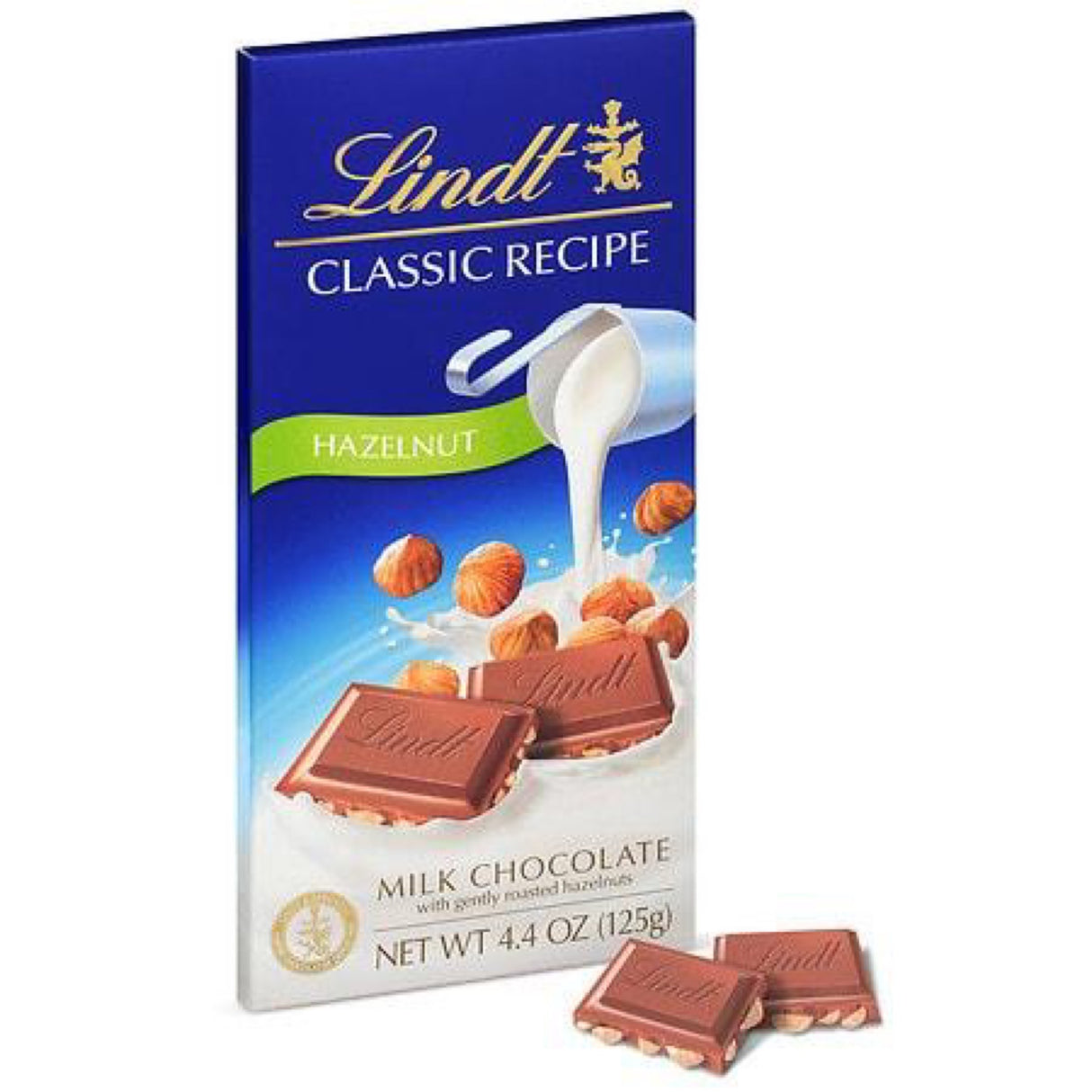 Lindt Classic Recipe Hazelnut Milk Chocolate Bar, Easter Chocolate Candy