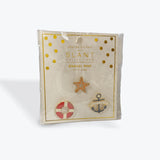 Slant Collection Enamel Pins: Starfish, Anchor, and Float