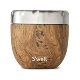 Eats by S Well Vacuum Insulated Stainless Steel Food Storage Teakwood oz