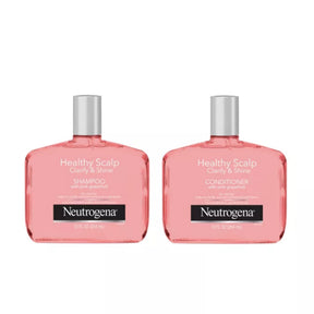 Neutrogena Healthy Scalp Clarify & Shine Conditioner with pink grapefruit