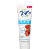 Tom’s natural children’s toothpaste silly strawberry 144g
