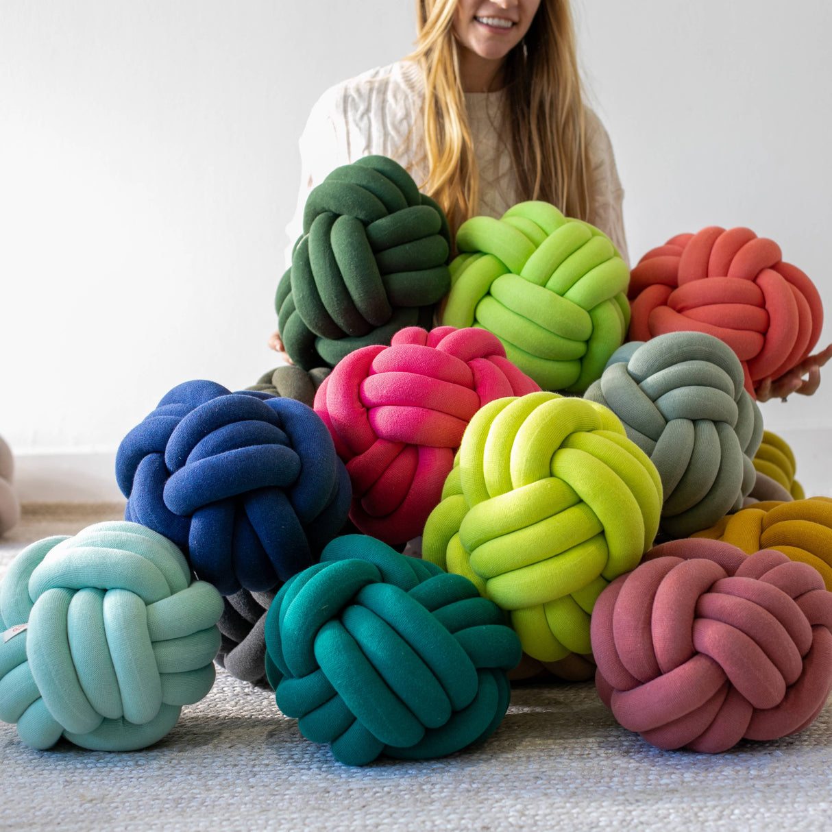 Knot - Jungle Green - 100%  cotton