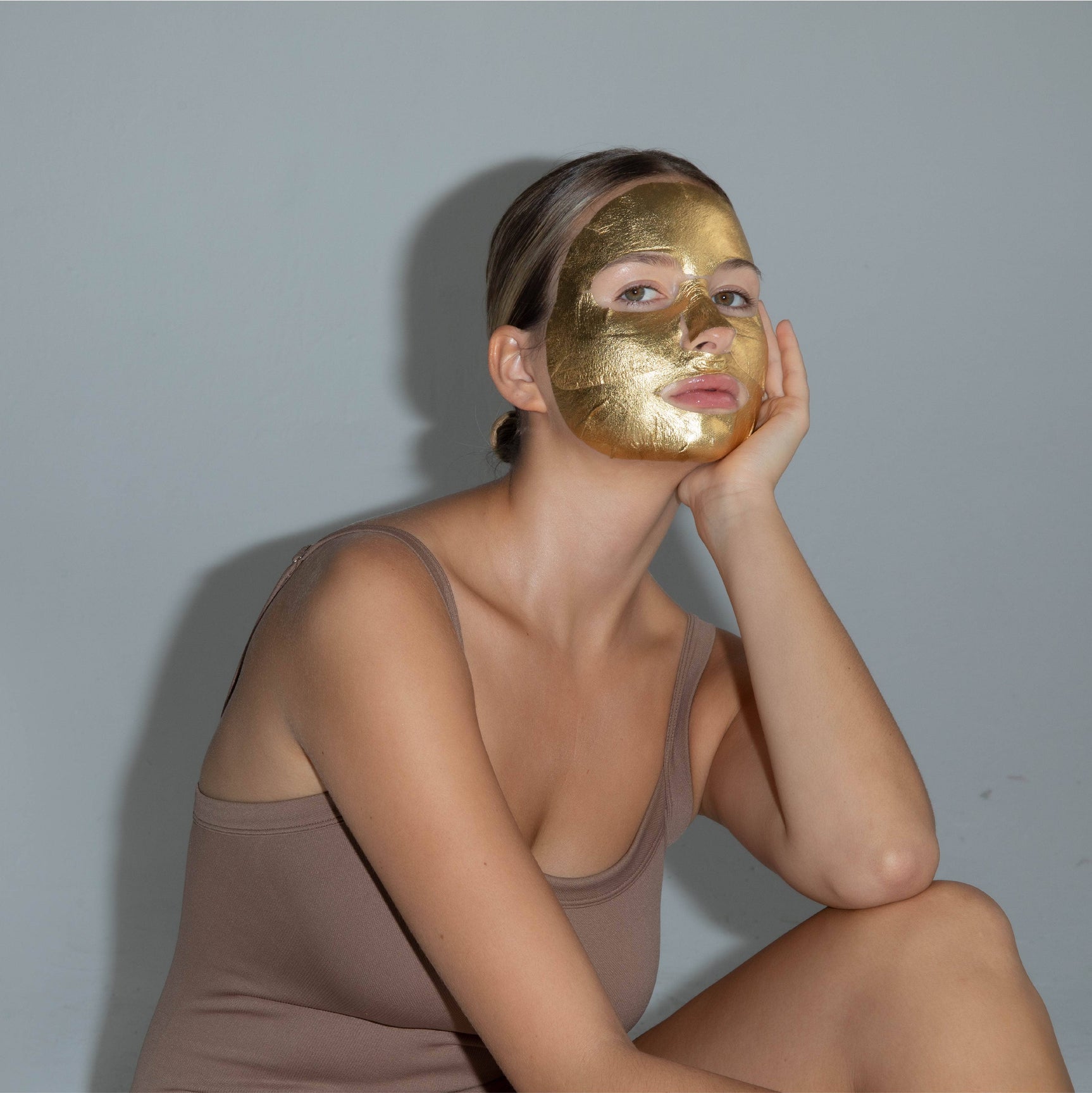 24k Gold Foil Premium Face Mask 5-PACK - Image 5
