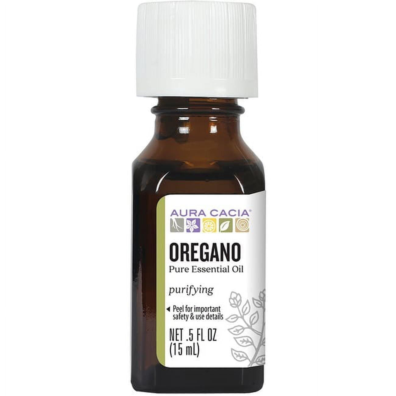 Aura Cacia Oregano Pure Essential Oil 0.5 fl oz LIQ