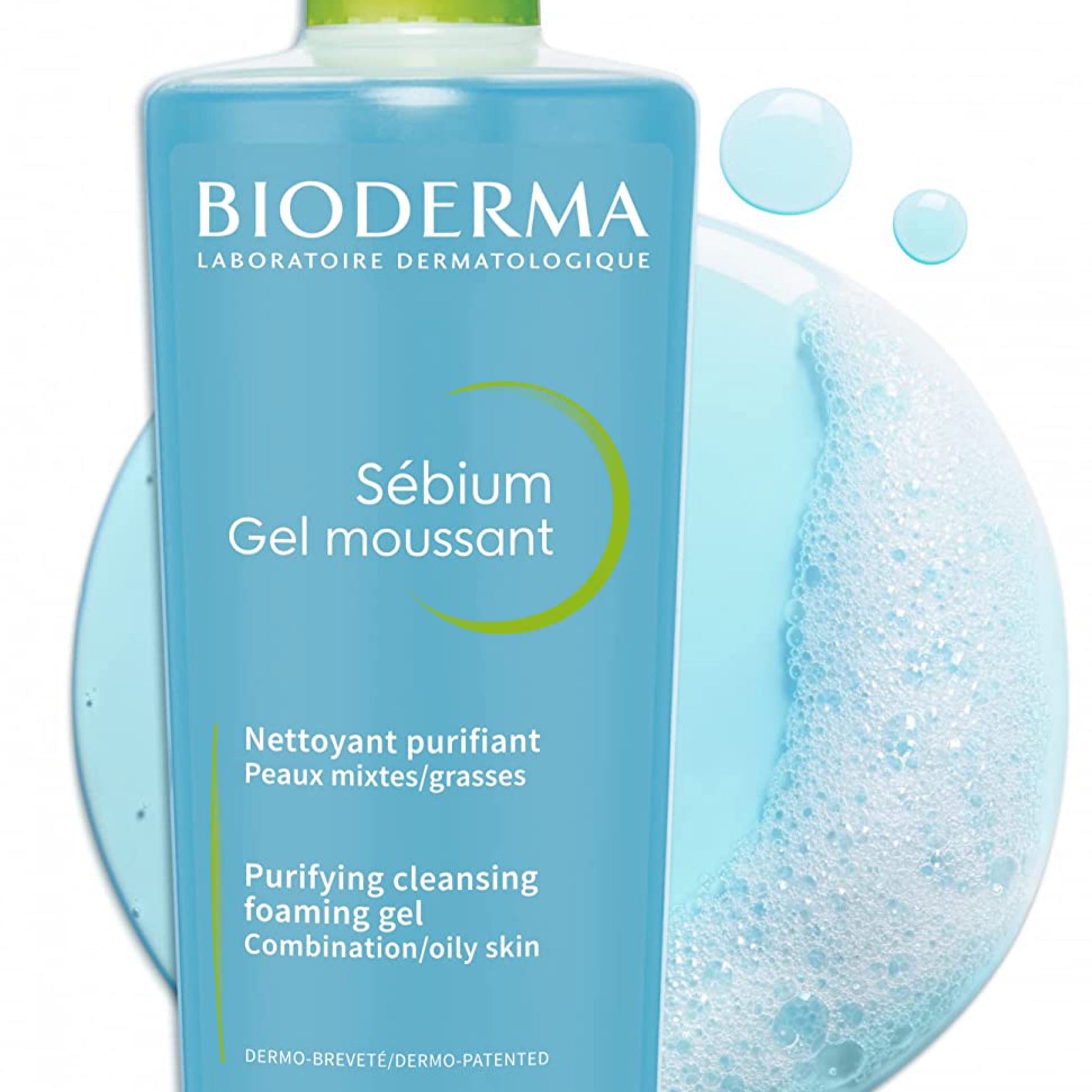 Bioderma purifying cleansing foaming gel