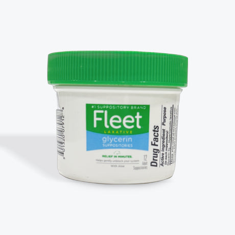 Fleet Laxative Glycerin Suppositories for Adult Constipation