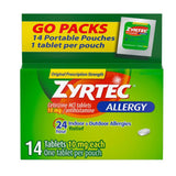 Zyrtec 24 Hour Allergy Relief Tablets - Cetirizine HCL