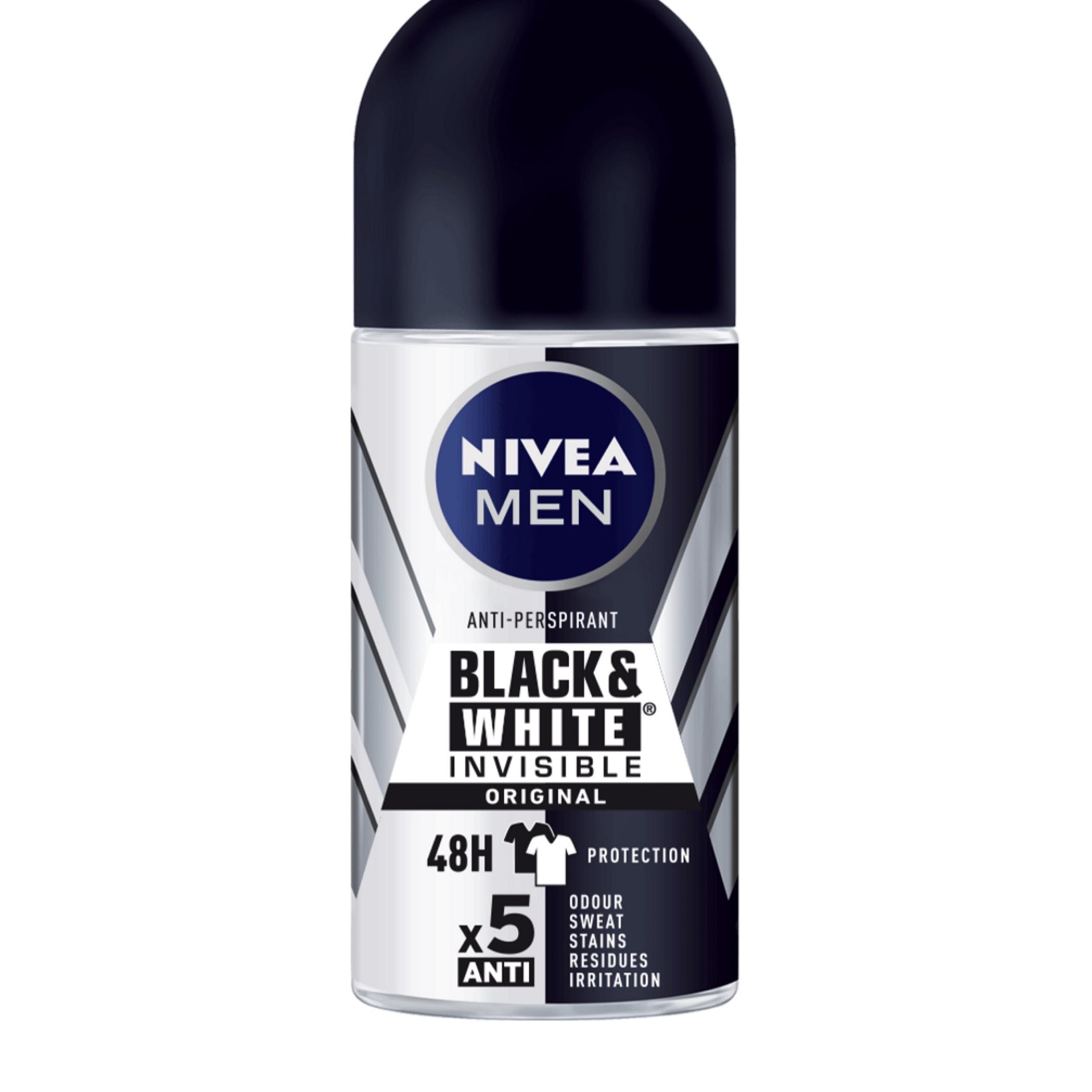 Nivea Invisible para Piel Negra y Blanca Antitranspirante 48h Original Roll-On