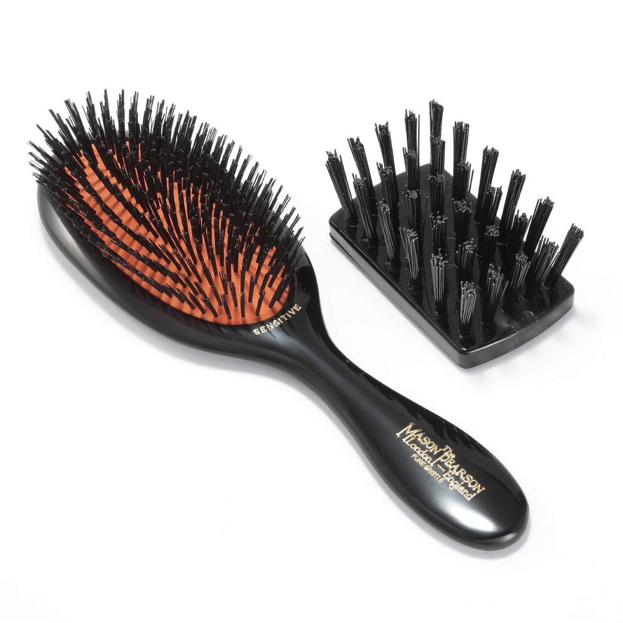 Mason Pearson London, England in Dark Ruby Handy Size SB3 Pure Bristle Sensitive Hair Brush