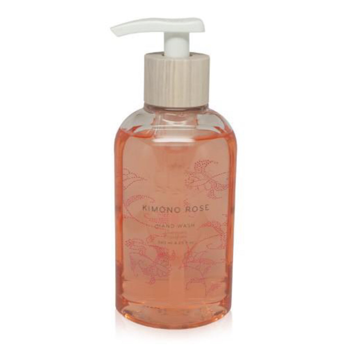 Thymes - Kimono Rose Hand Wash with Pump - Hydrating Liquid Hand Soap with Soft Vanilla Rose Scent