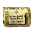 John Kelly Chocolates Semi Sweet Chocolate & Peanut Butter Truffle Fudge Bar