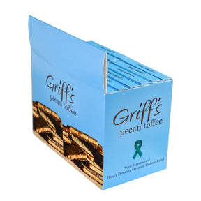 Griff’s Griff's Pecan Toffee - 2oz Dark Chocolate Toffee
