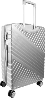 The Legend Ellen Tracy 3 PC Hard Sided Luggage Set: 331-CHROME - Image 10
