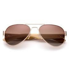 Bamboo Wayfarers Sunglasses with Bamboo Case