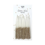 tops Malibu glitter wish beeswax candles