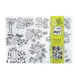 Funny Mat : Placemat / Numbers Reusable & Washable