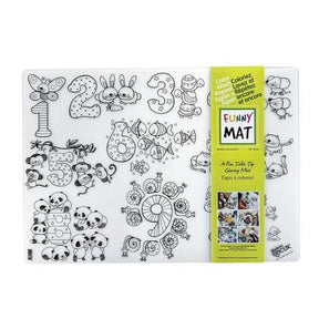 Funny Mat : Placemat / Numbers Reusable & Washable