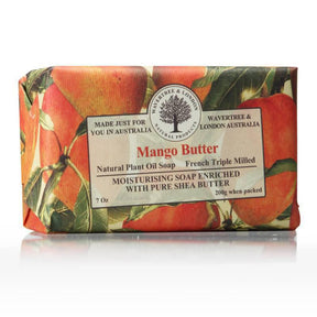 Wavetree London Mango Butter 200g/7oz French Triple Milled Soap