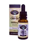 Twine hemp derived CBD Oil 1500mg Natural