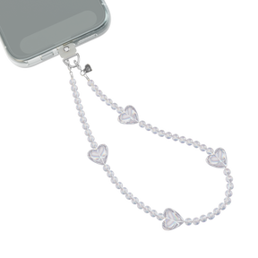 Holo Heart Phone Charm