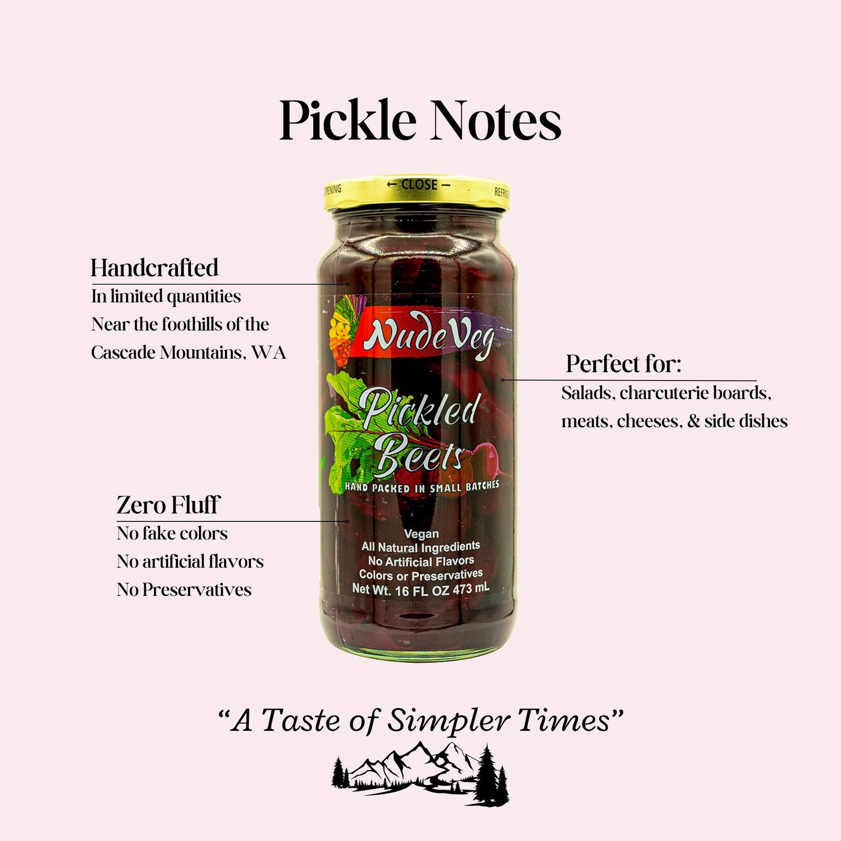 John Kelly Chocolates Handcrafted Pickled Beets - Image 2