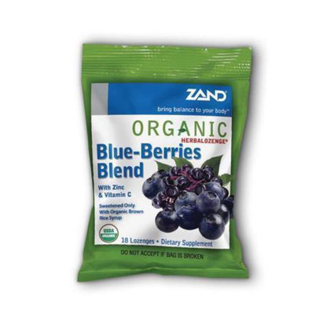 Zand Herbalozenge Organic Blue-Berries Blend