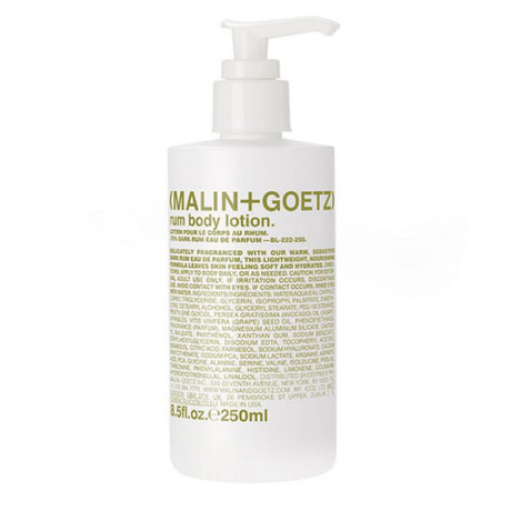 Malin + Goetz rum body lotion