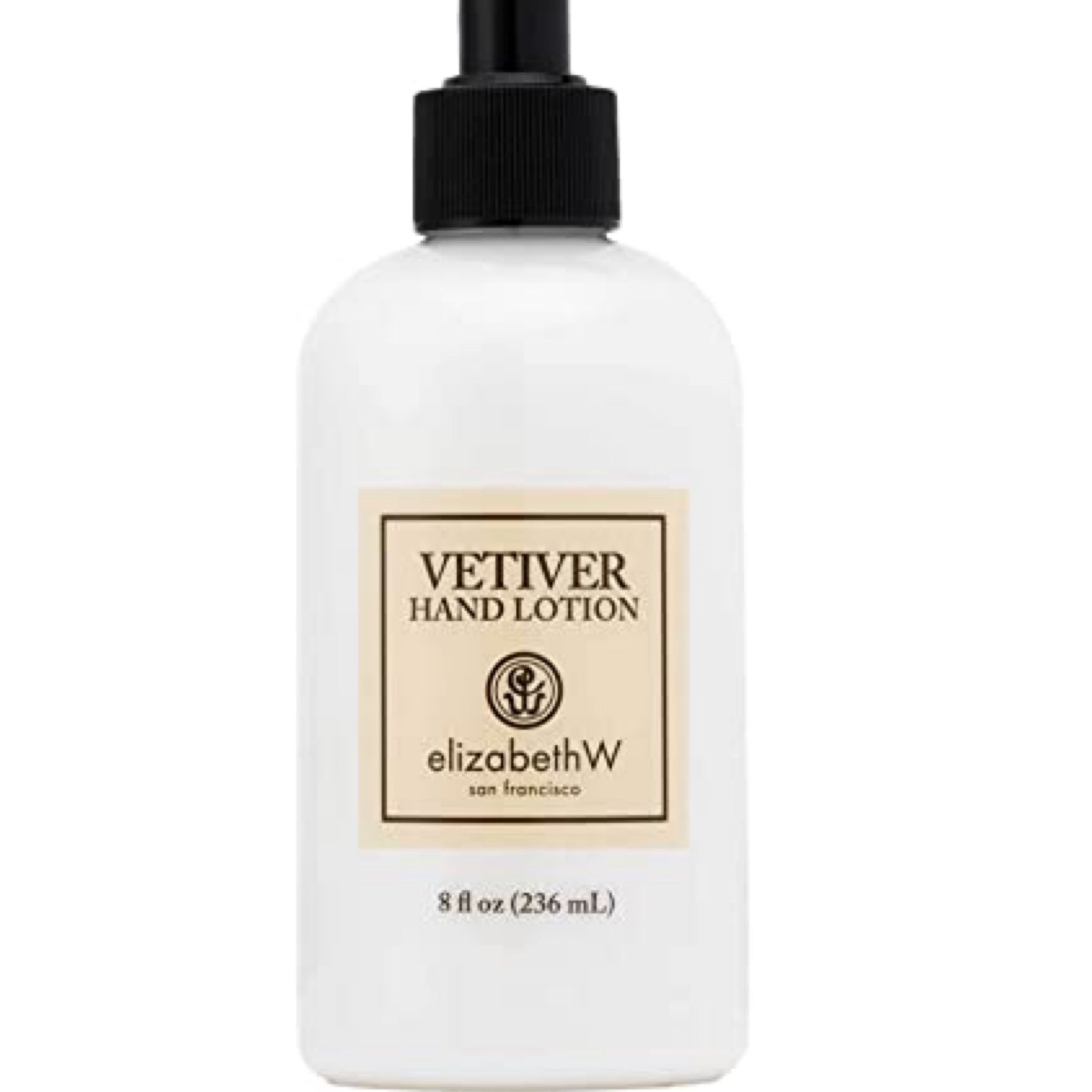 Elizabeth W Hand Lotion - Vetiver 8oz