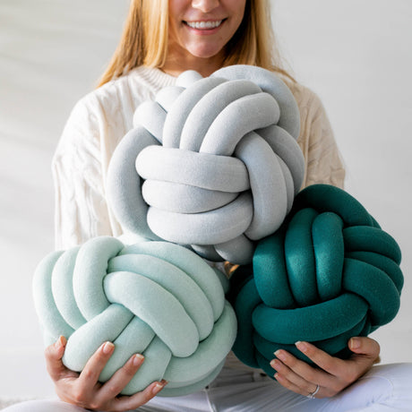 Knot - Jungle Green - 100%  cotton - Image 4