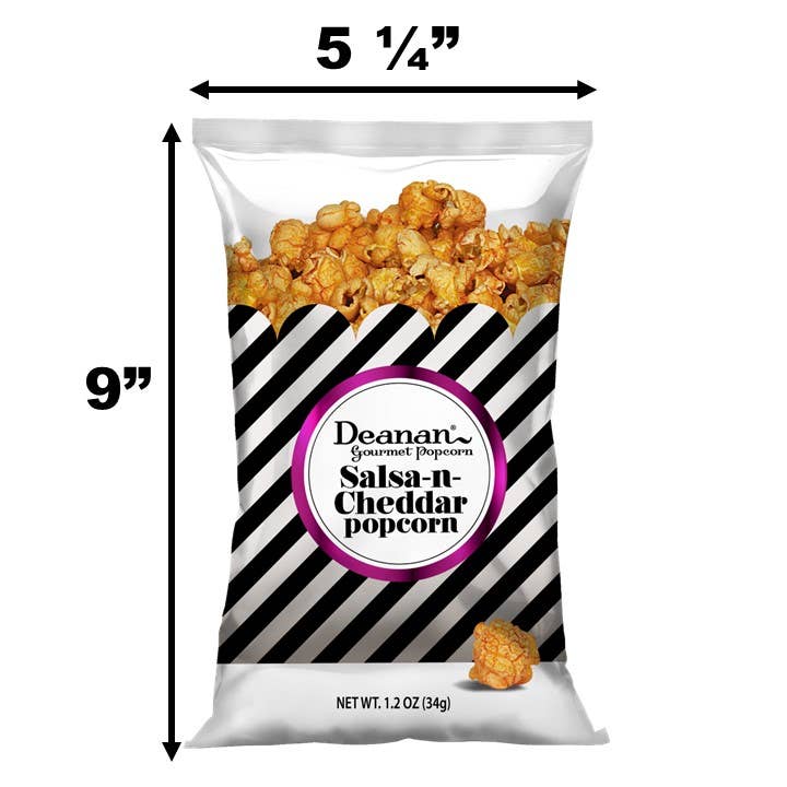 Mixed Case Savory Popcorn - "Full Size" -100 Count
